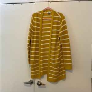 Striped Knit Cardigan
